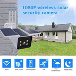 TUYA WiFi Solar Powered Camera TUYA APP Camera Smart Life Camera IP66 Waterproof Outdoor Remote Control