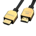 VEGGIEG H2101 8K HDMI Cable 2m 3m HDMI to HDMI 2.1 Cable 1m 5m Gold Plated 48Gbps Bandwidth Connectors