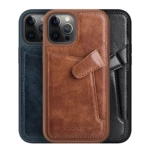 Nillkin for iPhone 12 Mini Case Business with Card Slot Holder Shockproof Leather Protective Case