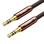 UGREEN 3.5mm Male to Male Audio Cable 1.5m Single Crystal Copper AUX Audio Cable Cord Silver Plating Connector