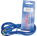 STUALARM RCA audio kabel BLUE BASIC line, 1m