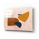 Sklenený obraz Insigne Abstract Brown, 72 x 46 cm