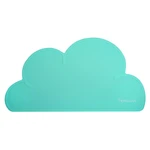 Tyrkysové silikónové prestieranie Kindsgut Cloud, 49 x 27 cm