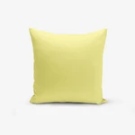 Žltá obliečka na vankúš s prímesou bavlny Minimalist Cushion Covers , 45 × 45 cm Žltá obliečka na vankúš s prímesou bavlny Minimalist Cushion Covers , 45 × 45 cm