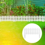 20 / 40 FT Plastic Garden Border Fencing Fence Pannels Outdoor Landscape Decor Edging Yard 12 24 PCS