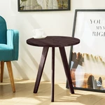 Simple Modern End Table Living Room Furniture Solid Wooden Tea Table Bedroom Portable Round Coffee Table Balcony Side Ta