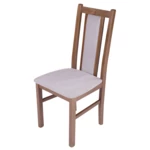 Sconto Jedálenská stolička BOLS 14 dub stirling/sivá