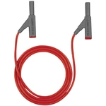 Beha Amprobe 307111 bezpečnostné meracie káble [lamelový zástrčka 4 mm - lamelový zástrčka 4 mm] 1.00 m červená 1 ks