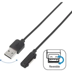 Renkforce pre mobilný telefón prepojovací kábel [1x USB 2.0 zástrčka A - 1x Sony Xperia magnetická prípojka] 0.75 m USB