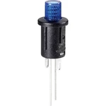 TRU COMPONENTS TC-R13-529ALBL tlačidlo 250 V/AC 0.5 A 1x vyp/(zap) bez aretácie modrá   1 ks