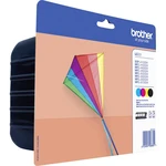 Brother Ink LC-223 originál kombinované balenie čierna, zelenomodrá, purpurová, žltá LC223VALBPDR