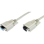 Digitus VGA predlžovací kábel #####VGA 15pol. Stecker, #####VGA 15pol. Buchse 3.00 m sivá AK-310200-030-E možno skrutkov