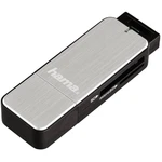 Hama 123900 externá čítačka pamäťových kariet USB 3.2 Gen 1 (USB 3.0) strieborná