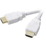 SpeaKa Professional HDMI prepojovací kábel #####HDMI-A Stecker, #####HDMI-A Stecker 1.50 m biela SP-7870332 audio return