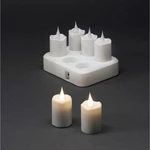 Konstsmide 1899-220 LED sviečka sada 6 ks  biela teplá biela