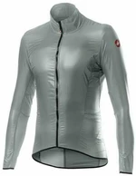 Castelli Aria Shell Jacket Silver Gray M Giacca