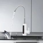 3KW Instant Hot Water Tap Electric Faucet Heater Kitchen Temperature Display