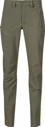 Bergans Vandre Light Softshell Pants Women Green Mud 36 Pantaloni outdoor