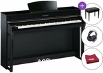 Yamaha CLP-735 PE SET Polished Ebony Piano numérique