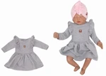 Z&Z Dětské teplákové šatičky/tunika Princess - šedé, vel. 62 (2-3m) Z&Z Dětské teplákové šatičky/tunika Princess - šedé, vel. 62 (2-3m)