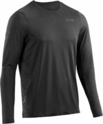 CEP W1136 Run Shirt Long Sleeve Men Black S Koszulka do biegania z długim rękawem