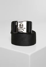 Skull Buckle Belt Black