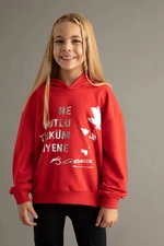 DEFACTO Regular Fit Hooded Sweatshirt