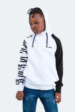 Slazenger Draven Kids Unisex Sweatshirt White - Black