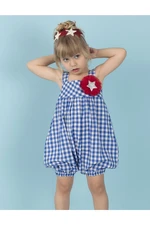 Mushi Star Plaid Girl Looseneck