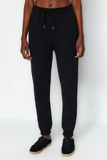 Spodnie dresowe z dzianiny Trendyol Black Fleece Basic