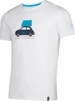 La Sportiva Cinquecento T-Shirt M White/Maui S Podkoszulek