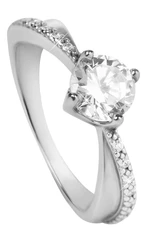 Brilio Silver Stříbrný zásnubní prsten 426 001 00533 04 58 mm