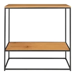 Konsola z blatem w dekorze dębu 80x36 cm Vita – House Nordic