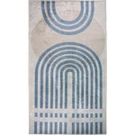 Niebiesko-szary dywan 180x120 cm – Vitaus