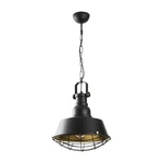 Czarna metalowa lampa wisząca Opviq lights Soultana