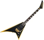 Jackson X Series Rhoads RRX24 IL BLK with YLW Bevels