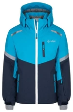 Boys' ski jacket Kilpi FERDEN-JB blue