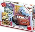 Puzzle 3x55 Cars Kamarádi