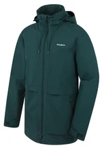 Husky  Nevr M dk. green, L Pánsky hardshell kabát