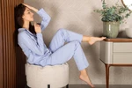 Blue pajamas Claudia Blue