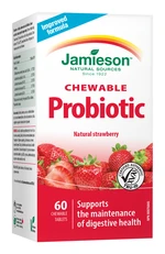 JAMIESON Probiotic jahoda žvýkací tablety 60 ks
