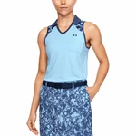 Women's T-shirt with collar Under Armour Zinger Sleeveless Blocked Polo Women's T-shirt with collar Under Armour Zinger Sleeveless Blocked Polo