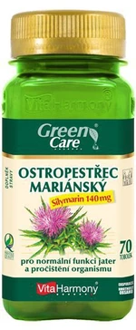 VITAHARMONY Ostropestřec Mariánský - Silymarin 140 mg 70 tobolek