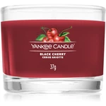 Yankee Candle Black Cherry votivní svíčka glass 37 g
