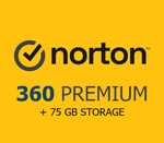 Norton 360 Premium 2024 EU Key (1 Year / 10 Devices) + 75 GB Cloud Storage