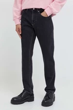 Džíny Tommy Jeans pánské, šedá barva, DM0DM18184