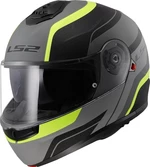 LS2 FF908 Strobe II Monza Matt Black/Hi-Vis Yellow S Kask