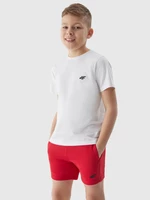 4F Boys' Tracksuit Shorts - Red