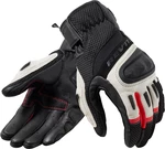 Rev'it! Gloves Dirt 4 Black/Red M Guanti da moto