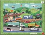 Puzzle 40 Dopravní prostředky deskové